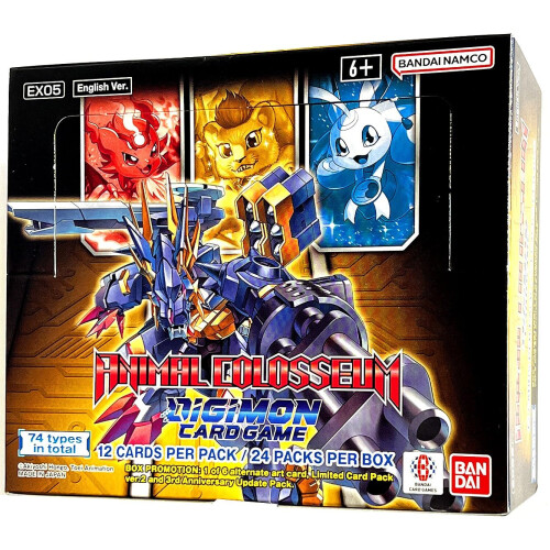 DIGIMON CARD GAME: ANIMAL COLOSSEUM BOOSTER BOX [EX05]