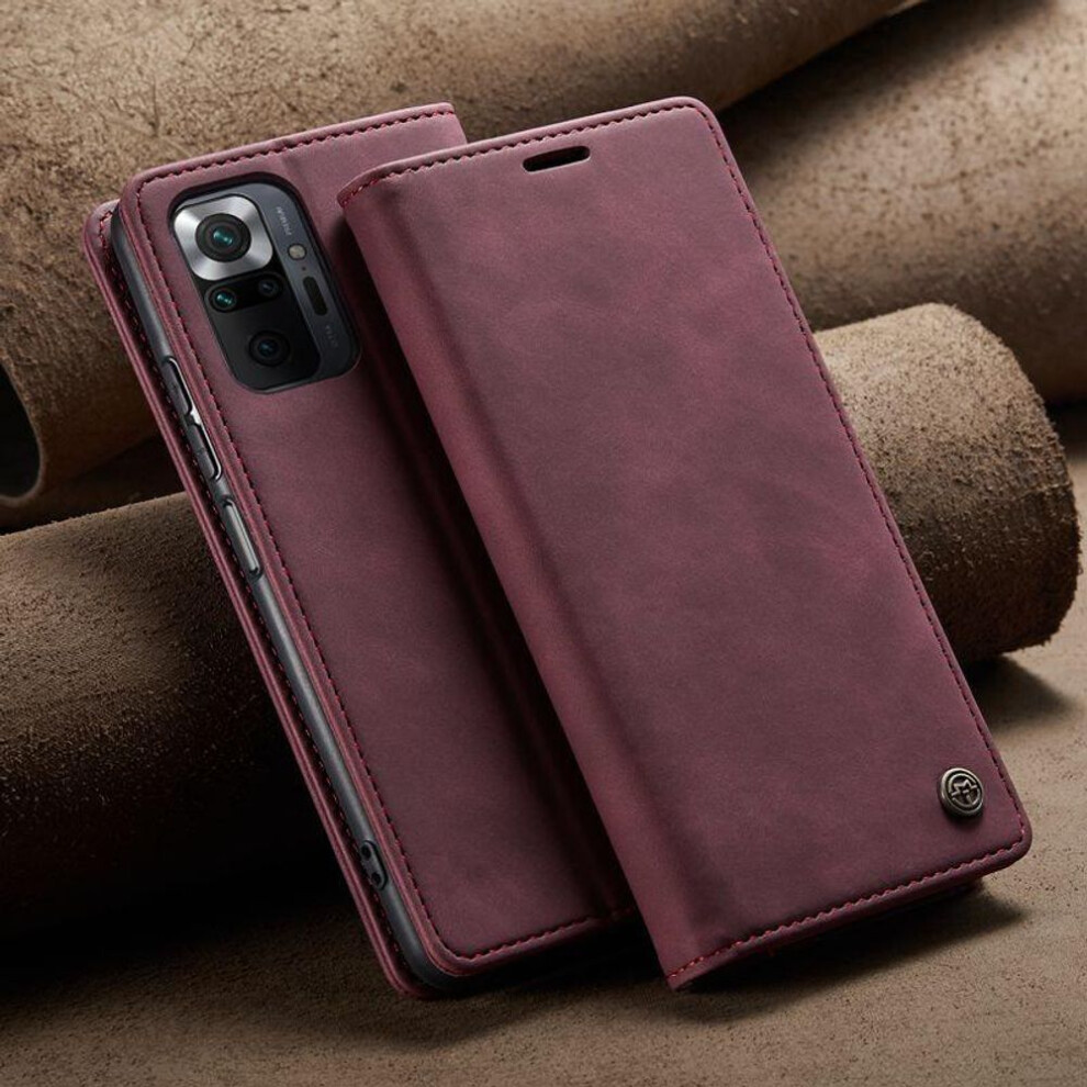 (Wine, Samsung Galaxy A31) Elegant Business Wallet Case For Iphone/Xiaomi Redmi/Huawei/Samsung/One Plus Flip Leather Cover For Samsung S21 S20 S10 A12 6082477329086