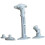VideoSecu 5 Studio Speaker Wall Ceiling Mount Bracket Holder BS5 (White  5 Pack) 4