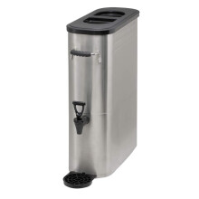 Dispensador de Té Helado Winco SSBD-5 de Acero Inoxidable, 5 Galones, Medio