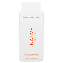 Native Body Wash - Citrus & Herbal Musk - 18 oz (532ml) - Verfrissende en Natuurlijke Geur voor een Zachte Huid