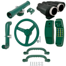 Schommelset Stuff Deluxe Accessoires Kit SSS Logo Sticker Speeltuin, Groen