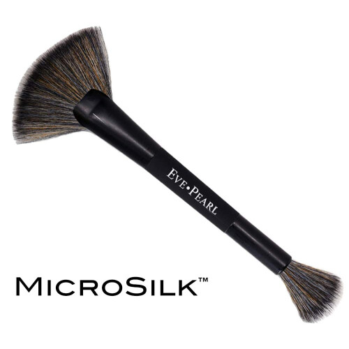 EVE PEARL Dubbel Eind Borstel Contour Concealer Blender Ventilator Liner Highlighter 2