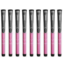 Winn Dri-Tac Undersize Grau/Pink - 9-teiliges Golfgriff-Paket