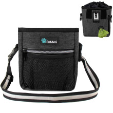 PetAmi Bolsa de Golosinas para Perros, Mochila para Entrenamiento y Paseo, Suministros Esenciales