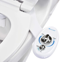 Brondell Bidet Left Hand Bidet Attachment SouthSpa Dual Nozzle - contr