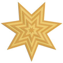 Quickutz Nesting Stars Die set