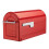 Architectural Mailboxes 7900-7R-SR Boulder Mailbox  Red 1