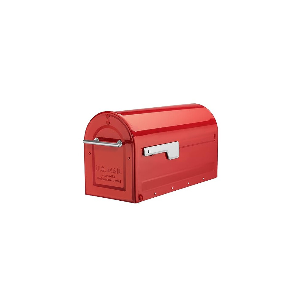 Architectural Mailboxes 7900-7R-SR Boulder Mailbox  Red