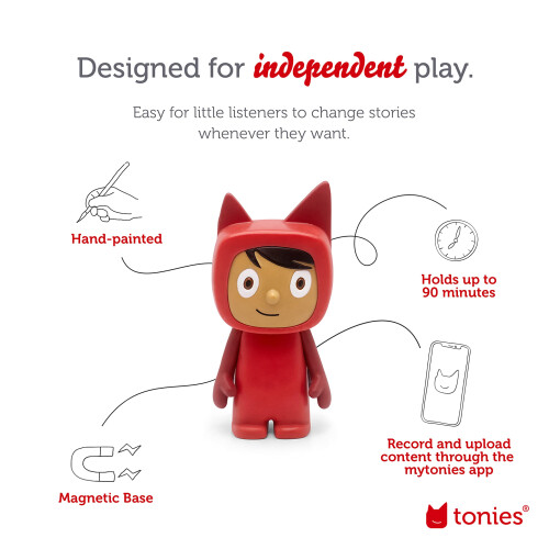 Toni & Guy Tomies Creative Audio Character - vermelho/m   dio 2