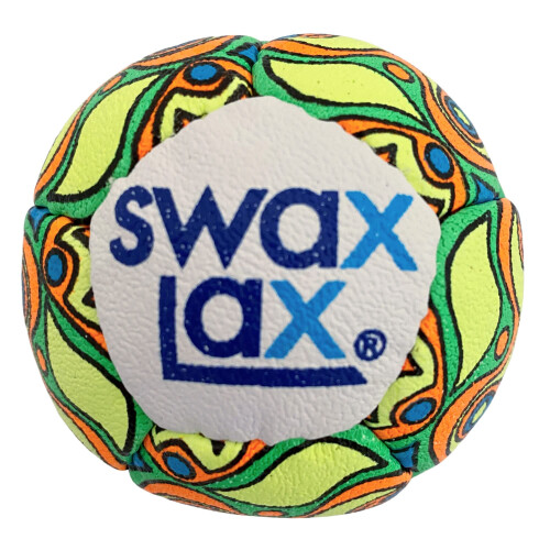 SWAX LAX Μπάλα Εκπαίδευσης Λακρός - Εσωτερική & Εξωτερική Πρακτική Λιγότερη Ανάκρουση