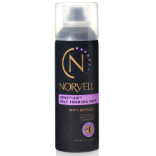 Norvell Venetian Sunless Self Tanning Mist Airbrush-Sprhlsung mit Bronzer fr sofortigen sonnengekssten Glanz, 7 fl.oz.