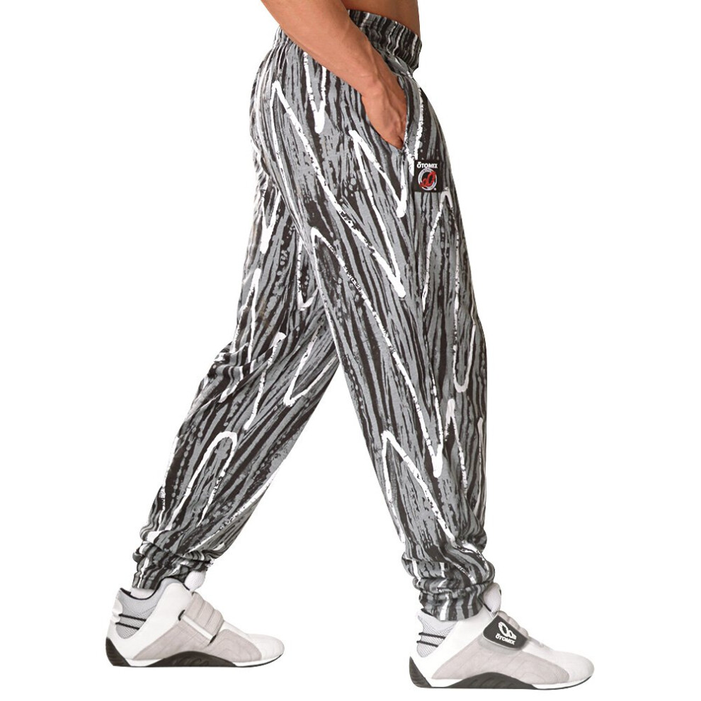 Pantalon de musculation ample pour homme Otomix en cire noire (XXX-Large)