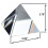 Amlong Crystal Clear Pyramid 2,3 inch cu cutie cadou 4