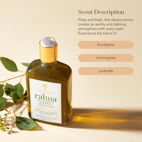 Rahua Σαμπουάν Όγκου, 9.3 Fl Oz, Οργανικό Σαμπουάν Χωρίς Θειικά Άλατα 1