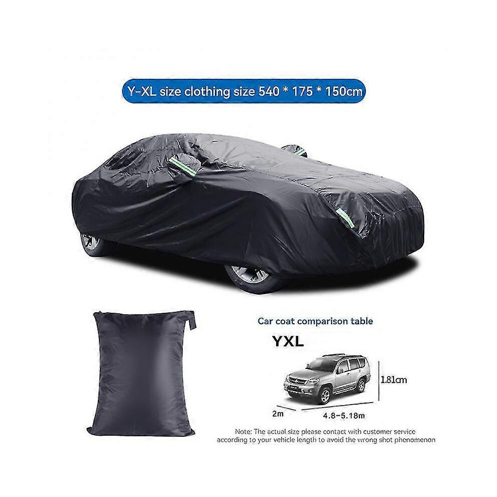 Full Car Covers Universal Outdoor Waterproof Sun Rain Snow Uv Protection Cover Dustproof 5778930711352