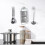 6pc Self-adhesive Towel Hooks Stainless Steel Hooks for Home, Kitchen 4