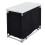 Camping Kitchen Table Portable Cabinet Kitchen Storage Black 3
