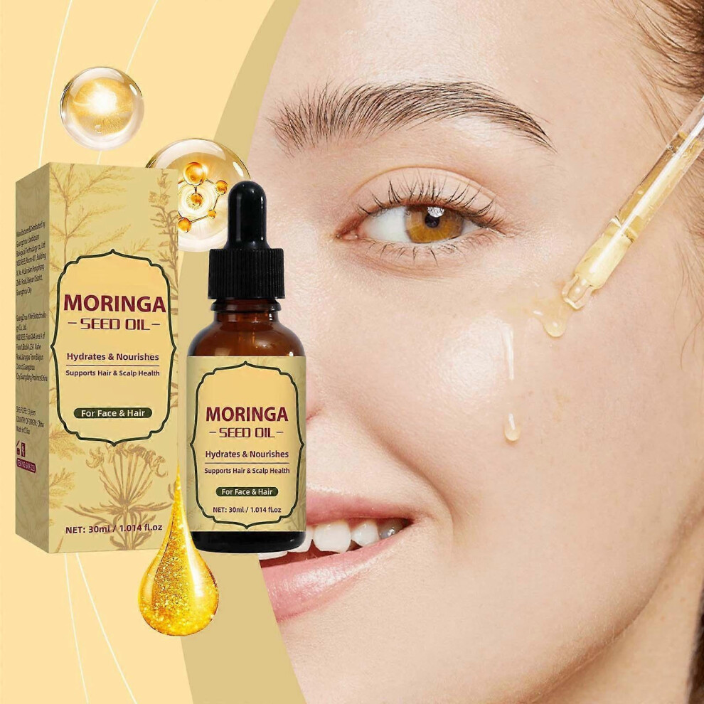 Huile De Moringa 60Ml Huile Essentielle Pour Le Soin Des Cheveux Flye250532-image