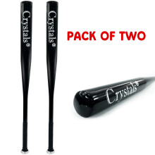 2 X 32" Heavy Duty Metal Baseball Bat Rounder Softball Pole Stick Stainless Steel