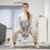 SPORTNOW 6kg Kettlebell for Weight Lifting, Strength Training, Light Grey 1