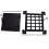 A29 Hardware 8 1/2 x 8 1/2 ίντσες Σιδερένιο Grill/Grille με Πόρτα, Μαύρη Επίστρωση, Μεγάλο Μέγεθος 3