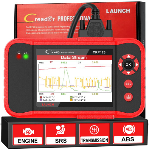LAUNCH CRP123 OBD2 Scanner 2024 Newest Elite Code Reader Engine/ABS/SR
