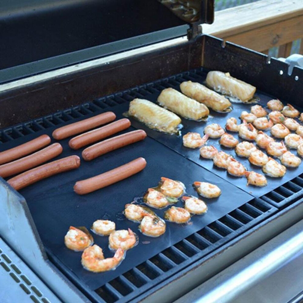 Bbq Grill Mat Reusable Non-stick Liners Oven Grill Foil Barbecue Liner Mat Kitchen Baking Accessories
