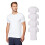 32 DEgREES Mens 4 Pack cool Quick Dry Active Basic crew T-Shirt White Medium 1