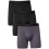 32 DEGREES Cool Ανδρικά Boxer Briefs 3Pk Large 36-38 Μαύρο/Γκρι/Μαύρο 1