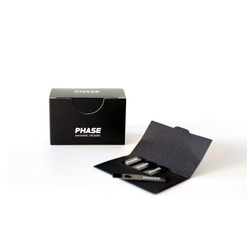 MWM Phase Magnetic Stickers  Black