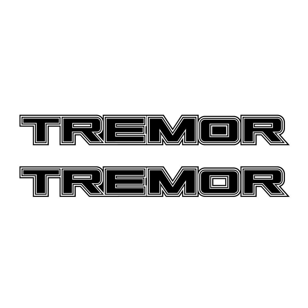 Tremor Decals Bocn Samolepky Na Nkladn Auto F150 F250-image