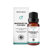 Massageolie voor mannen, Hydraterende en tonende lichaamsmassageolie voor mannen