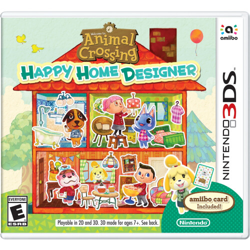 Nintendo Crossing de animais: Happy Home Designer - 3DS