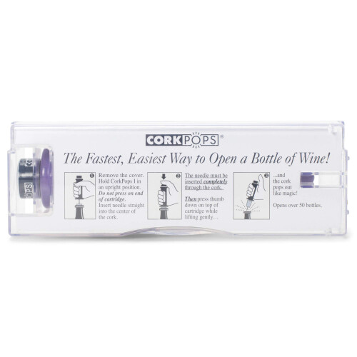Cork Pops Marina Blue 6,5 tommer original vinflaske?bner 2