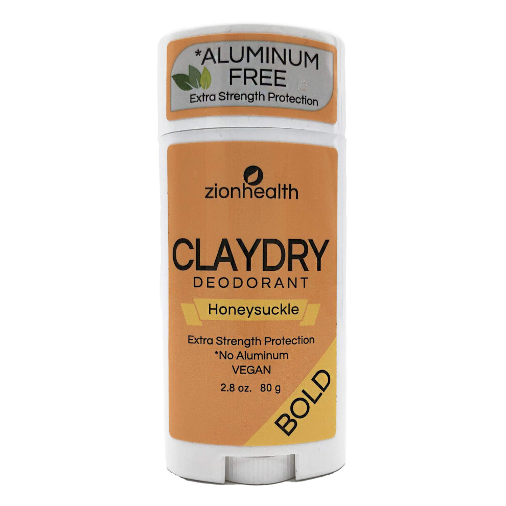 Adama Minerals Clay Dry Bold - Honeysuckle Zion Health 2.8 Oz Stick