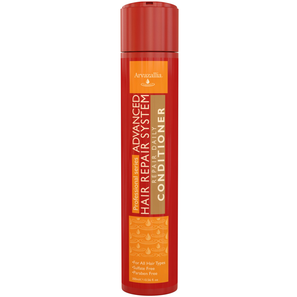 Arvazallia Advanced Hair Repair Daily Hair Conditioner With Argan Oil And Macadamia Oil For Dry Or Damaged Hair