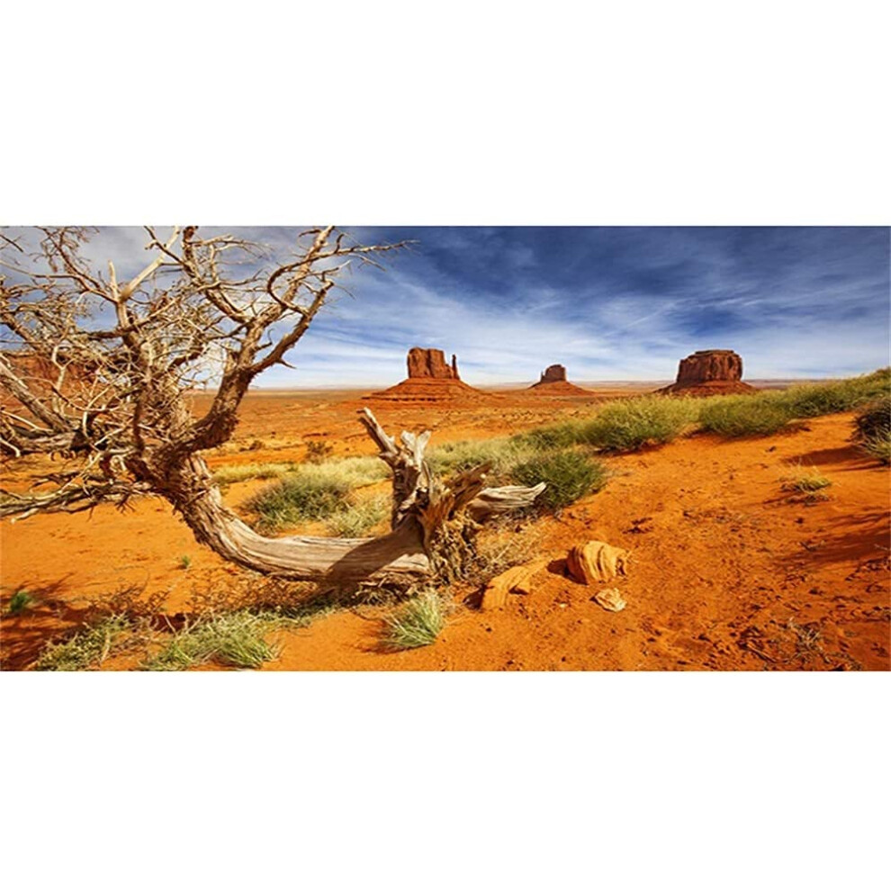 Awert Sfondo Per Terrario Deserto Arancione In Poliestere Resistente, 121,9 X 61 Cm-image
