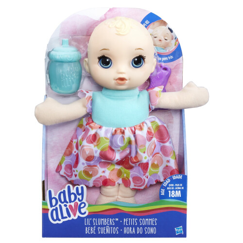 Vivo Baby Alive Lil Slumbers Κούκλα Ξανθιά 1