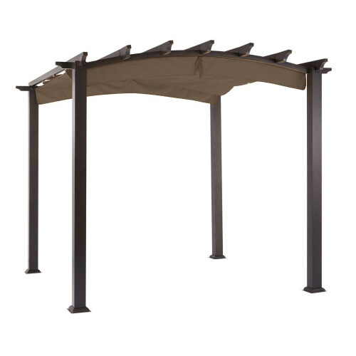 Garden Winds Replacement Canopy for The Hampton Bay Arched Pergola - R