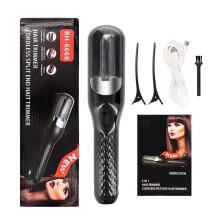 (black) Split End Automatic Split End Trimmer Damaged Hair Repair Hair Care Treatment Cordless Hair End Cutter