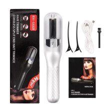 (white) Split End Automatic Split End Trimmer Damaged Hair Repair Hair Care Treatment Cordless Hair End Cutter