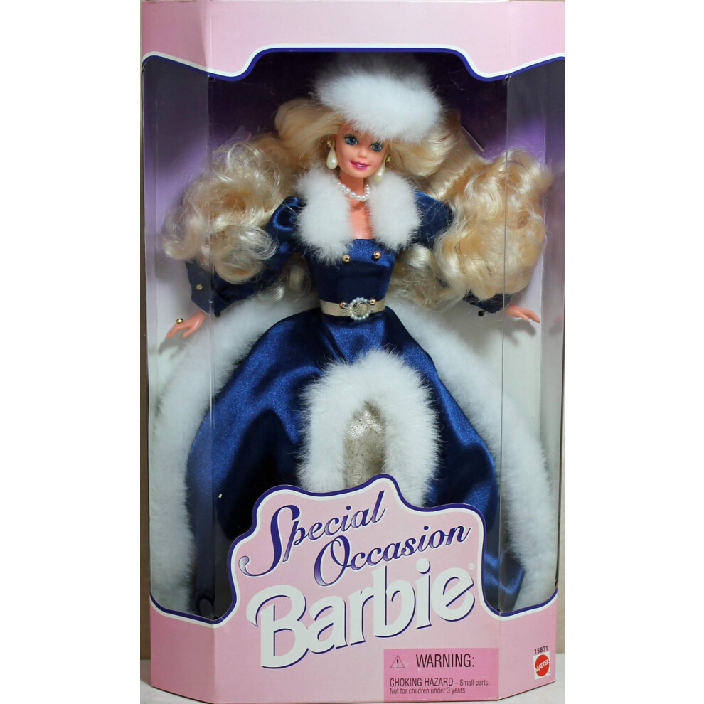 Barbie 1996 Special Occasion Gown Blue