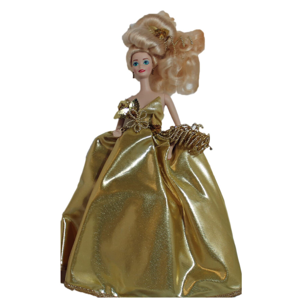 Mattel Barbie Sensation Limited Edition First In A Set Serial # 00345 1993 Timeless Creations By By Gold