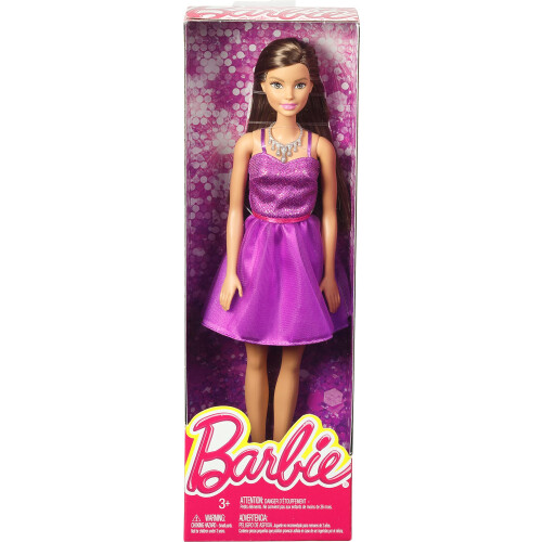 Barbie Barbie glitz doll lila klnning 2