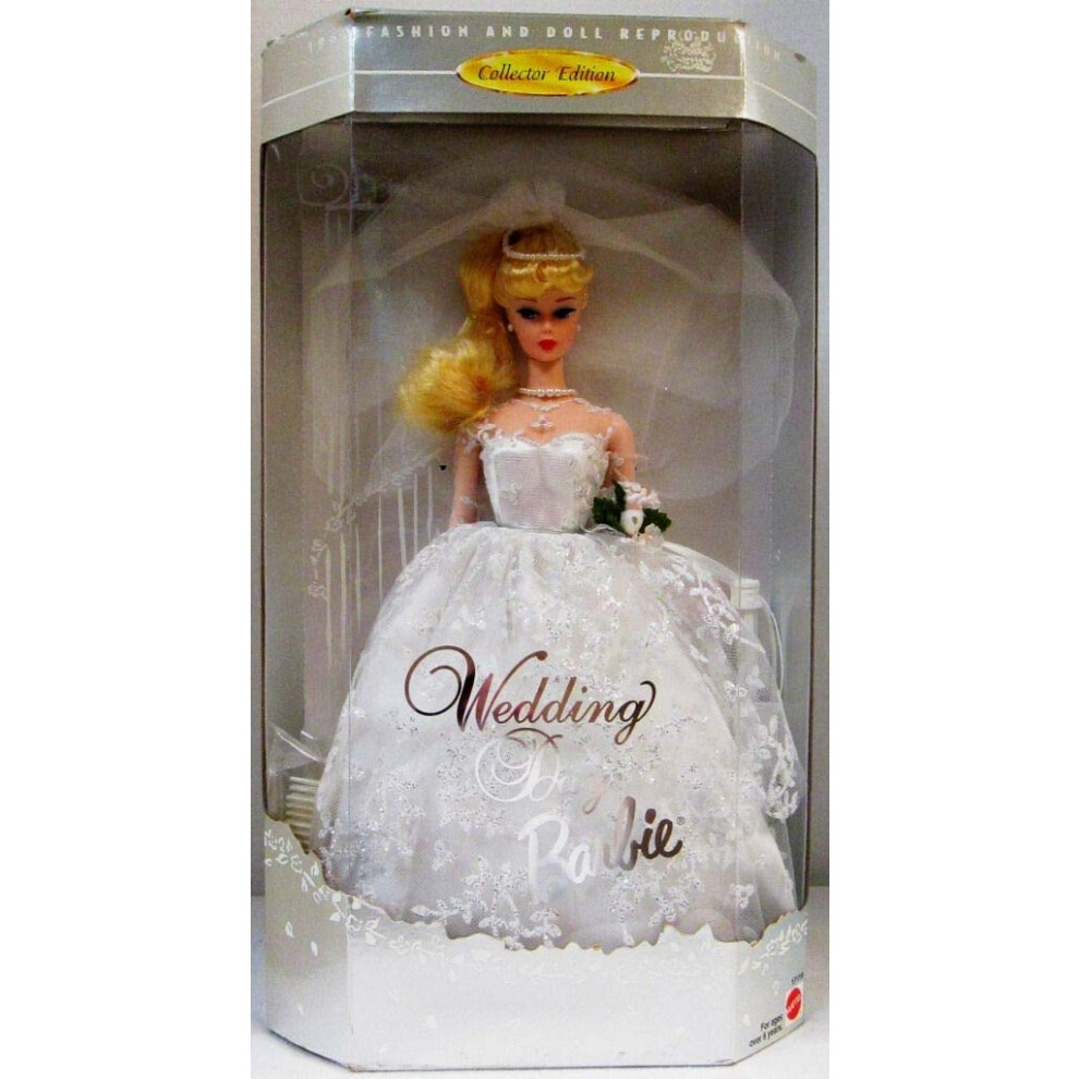 Barbie Wedding Day 1960 Fashion And Doll Reproduction Collector Edition By Mattel