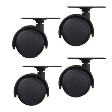 40 mm D-olly Rad/Platten-Set Kompatibel mit Vacuum D4 D4C SE E E2 D-olly D-Ollie Wagen - 4er-Pack (4)