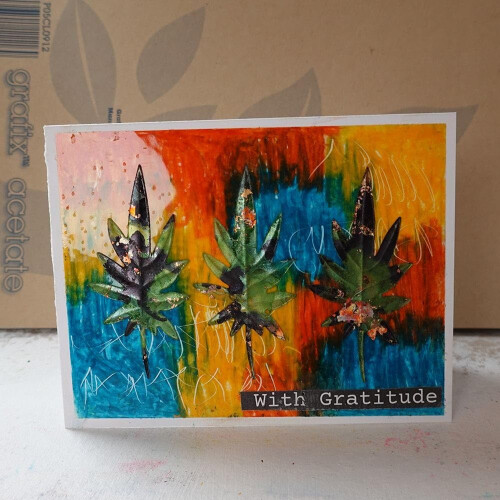 Grafix Acetatblock, 9 x 12 Zoll, Transparent, 25 Blätter/Block 1