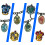 Harry Potter Βραχιόλι με 8 Γοητείες Harry Potter Deathly Hallows 3