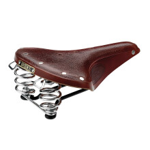 Brooks Saddles B67 Fahrradsattel (Herren, Chromfedern, Antikbraun)